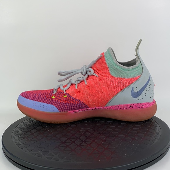 Nike Zoom KD 11 'EYBL Peach Jam' Basketball Shoes AO2604-600 Men's Size 8.5 - Picture 9 of 12